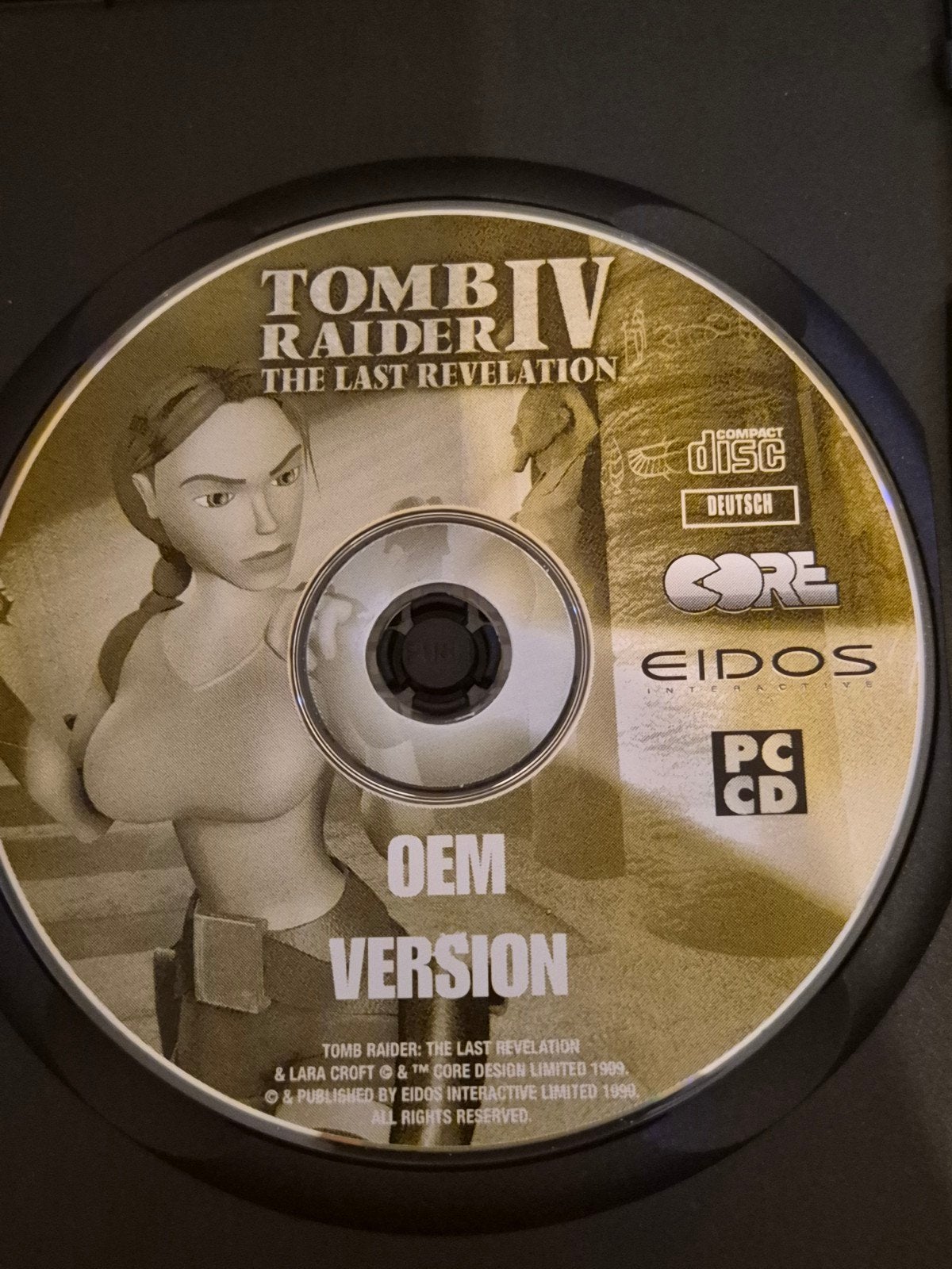Tomb Raider IV: The Last Revelation (PC CD) - OEM Versie, Avontuur en Actie, Gebruikt, 1 speler, Ophalen of Verzenden