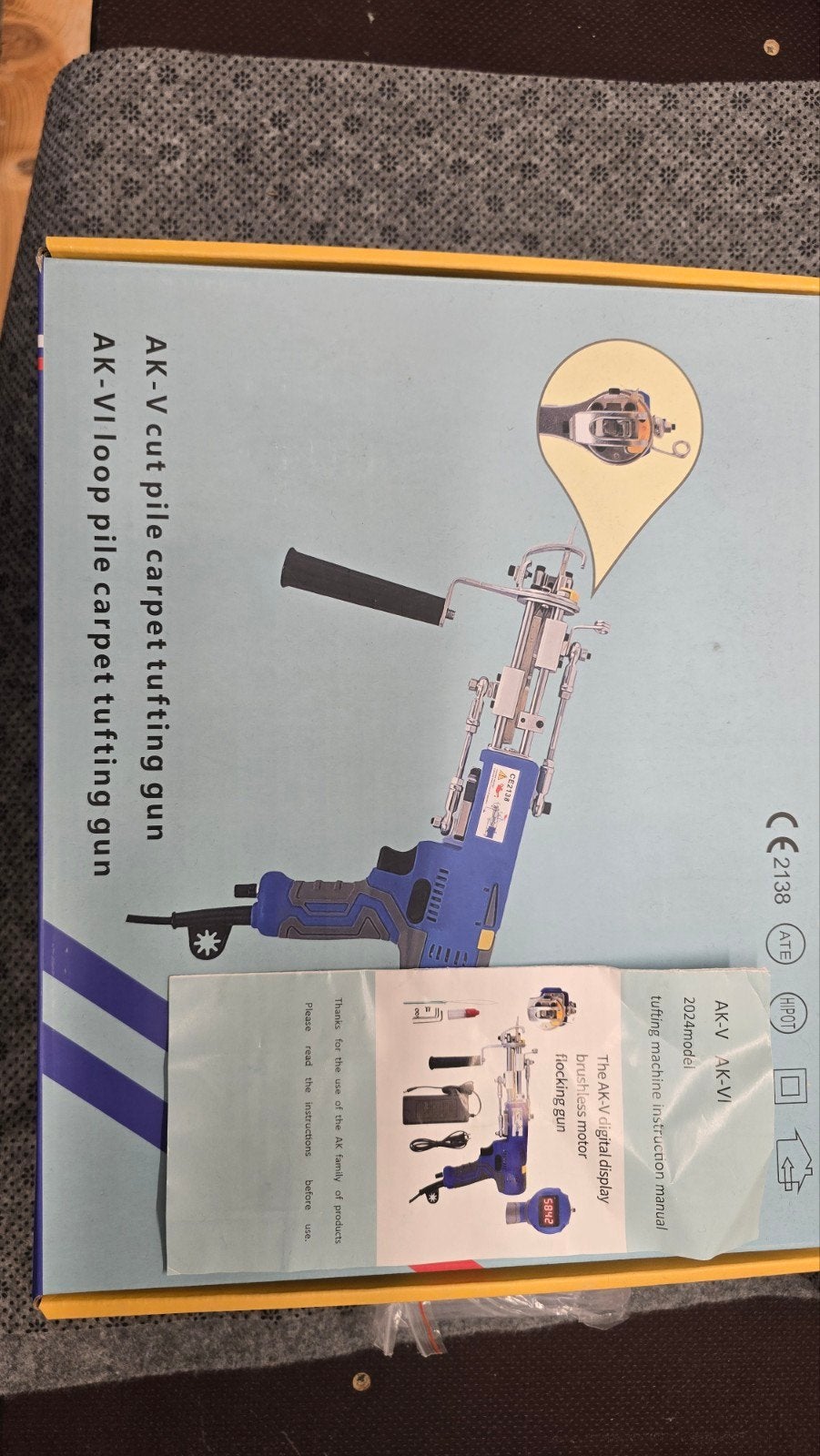 Tufting gun + trimmer, Ophalen of Verzenden, Overige typen