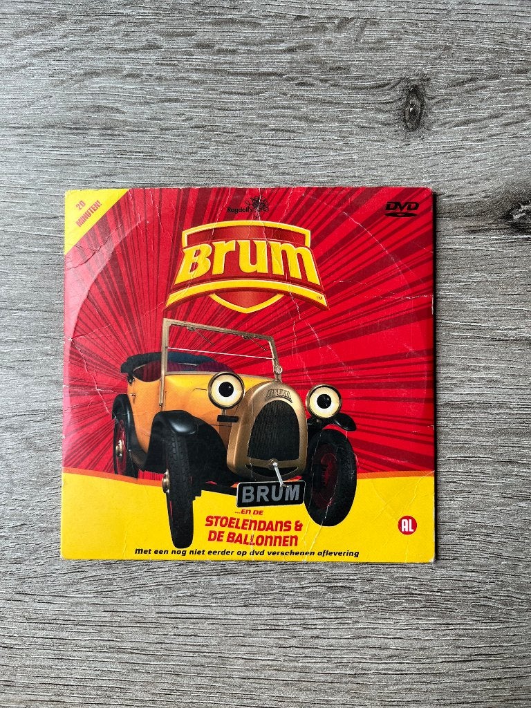 DVD Brum en de stoelendans, Alle leeftijden, Ophalen of Verzenden, Zo goed als nieuw, Educatief