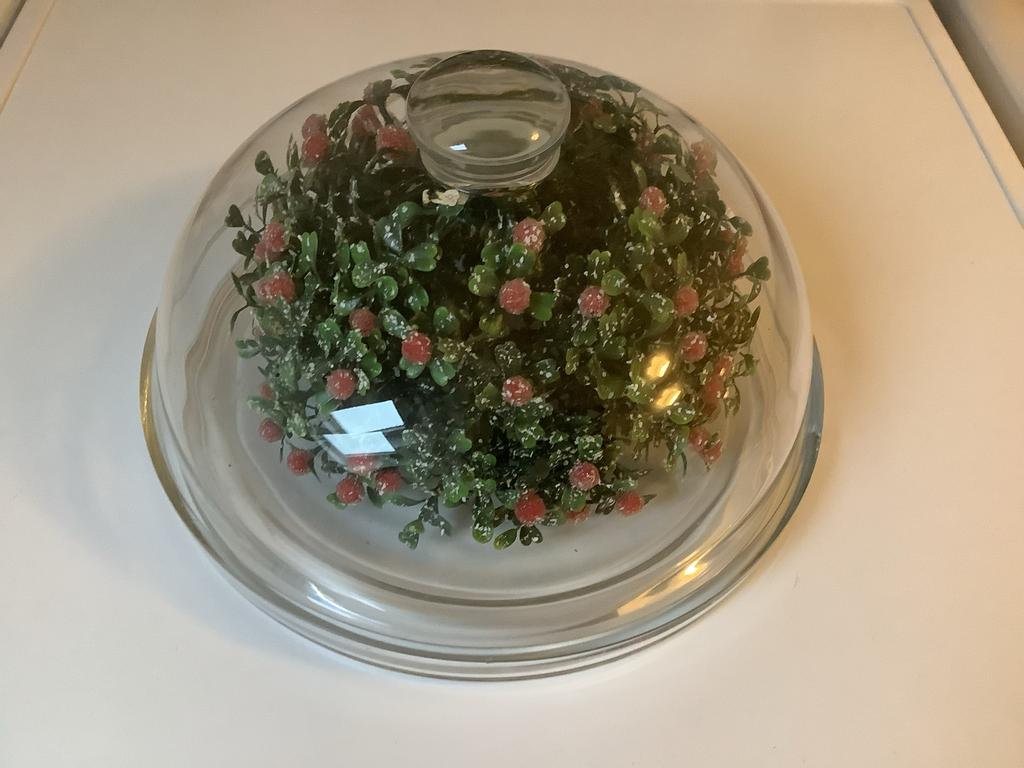 Glazen stolp - 30/18 cm, Huis en Inrichting, Woonaccessoires | Stolpen, Ophalen, Zo goed als nieuw