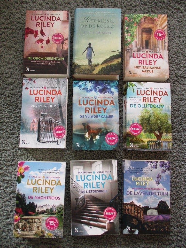 Lucinda Riley Nachtroos, Zilverboom, Vlinderkamer etc 10 x, Ophalen of Verzenden, Zo goed als nieuw