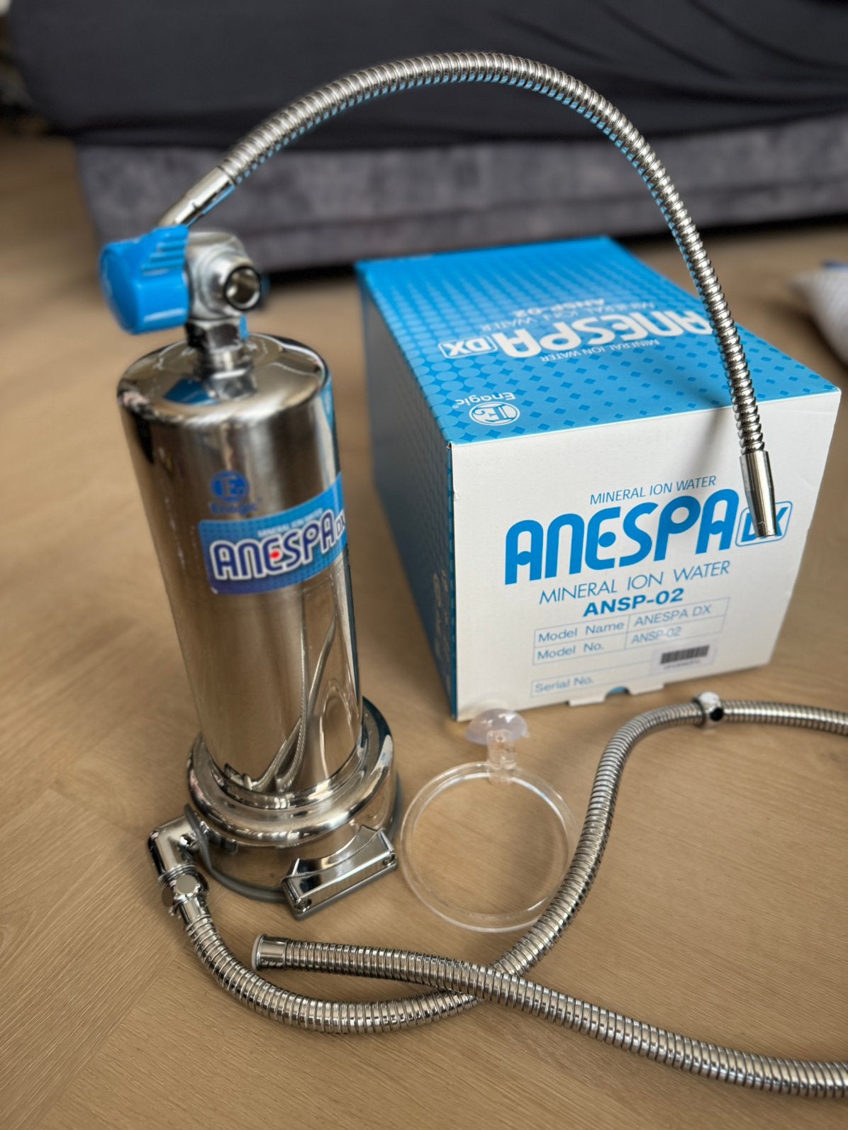 Spa Douchefilter Thuis | Enagic ANESPA DX ANSP-02, Overige merken, Ophalen of Verzenden, Zo goed als nieuw, Douche-accessoire