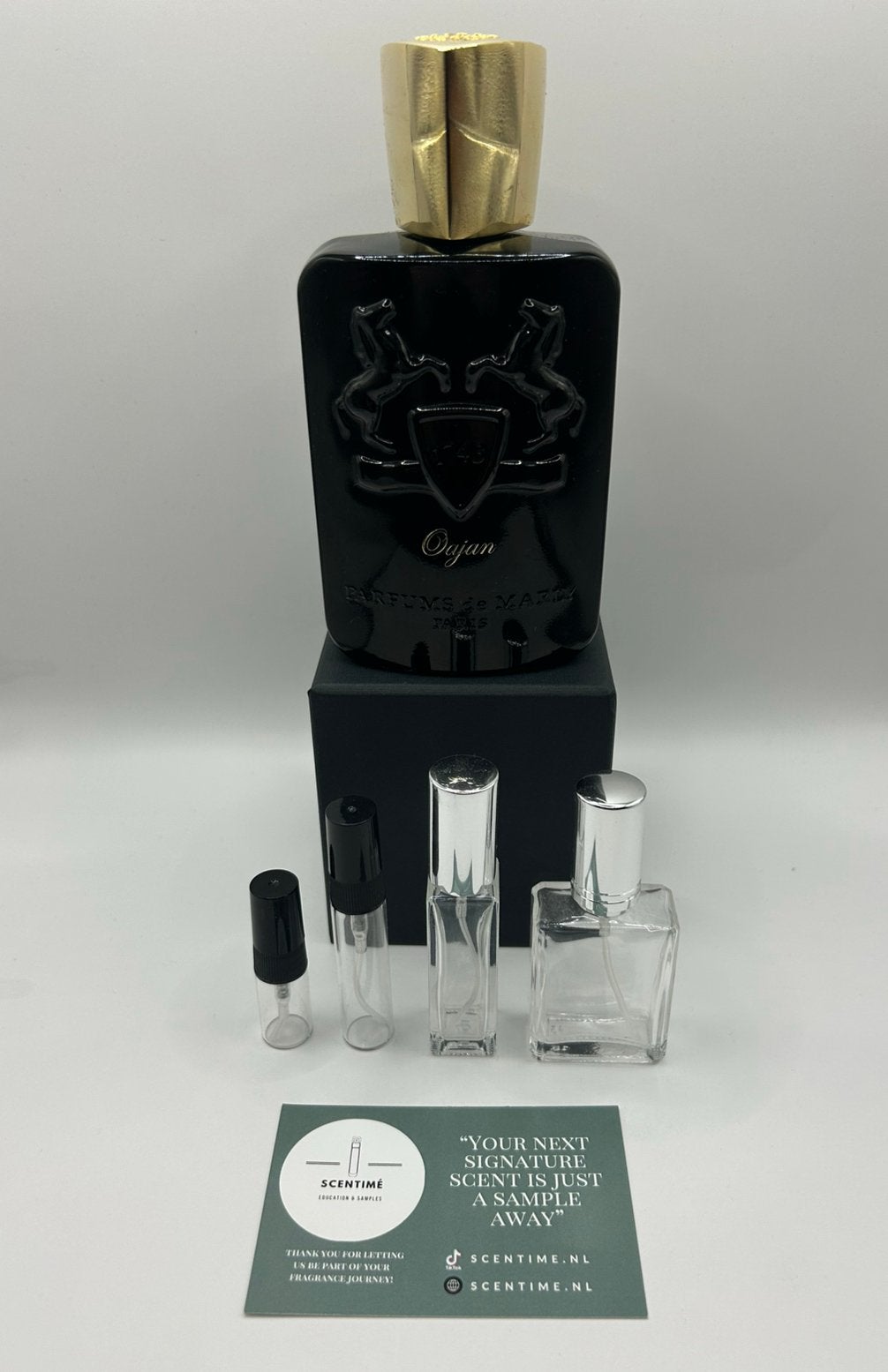 Parfums de Marly Oajan (gouden dop)- sample/tester/decant, Ophalen, Zo goed als nieuw