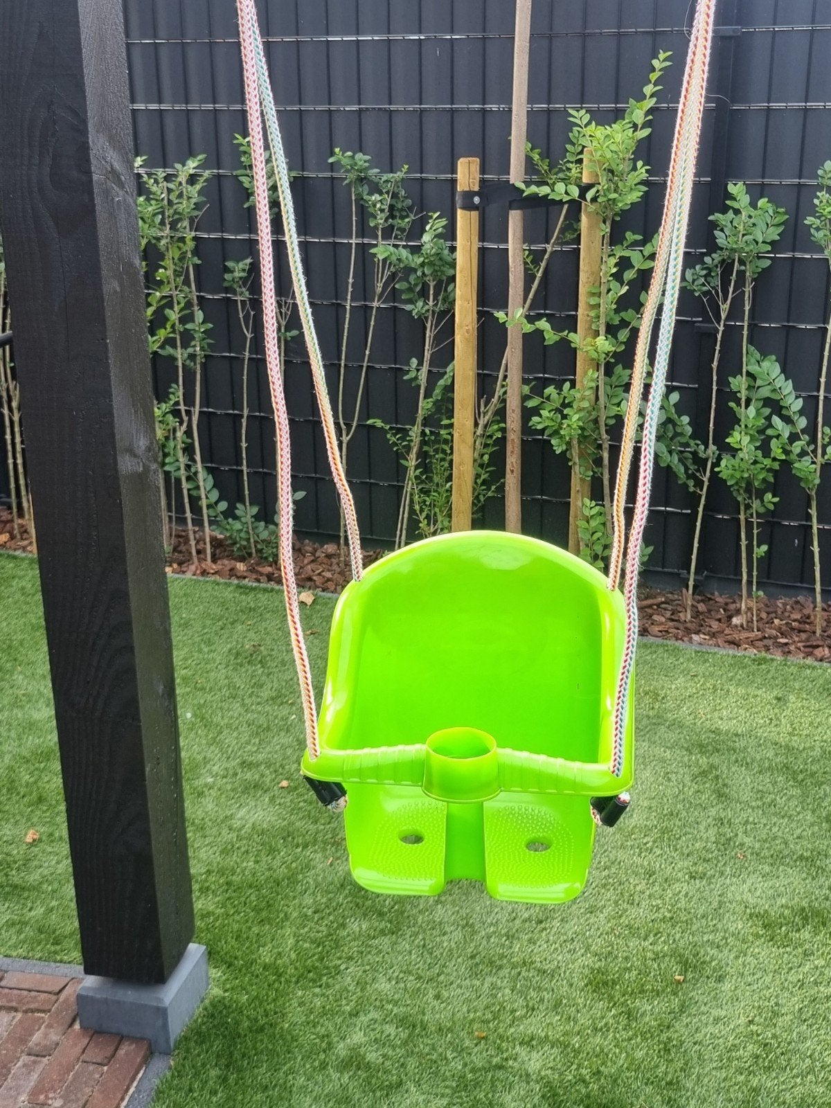 Gebruikte babyschommel - Groen, Ophalen, Gebruikt, Schommel