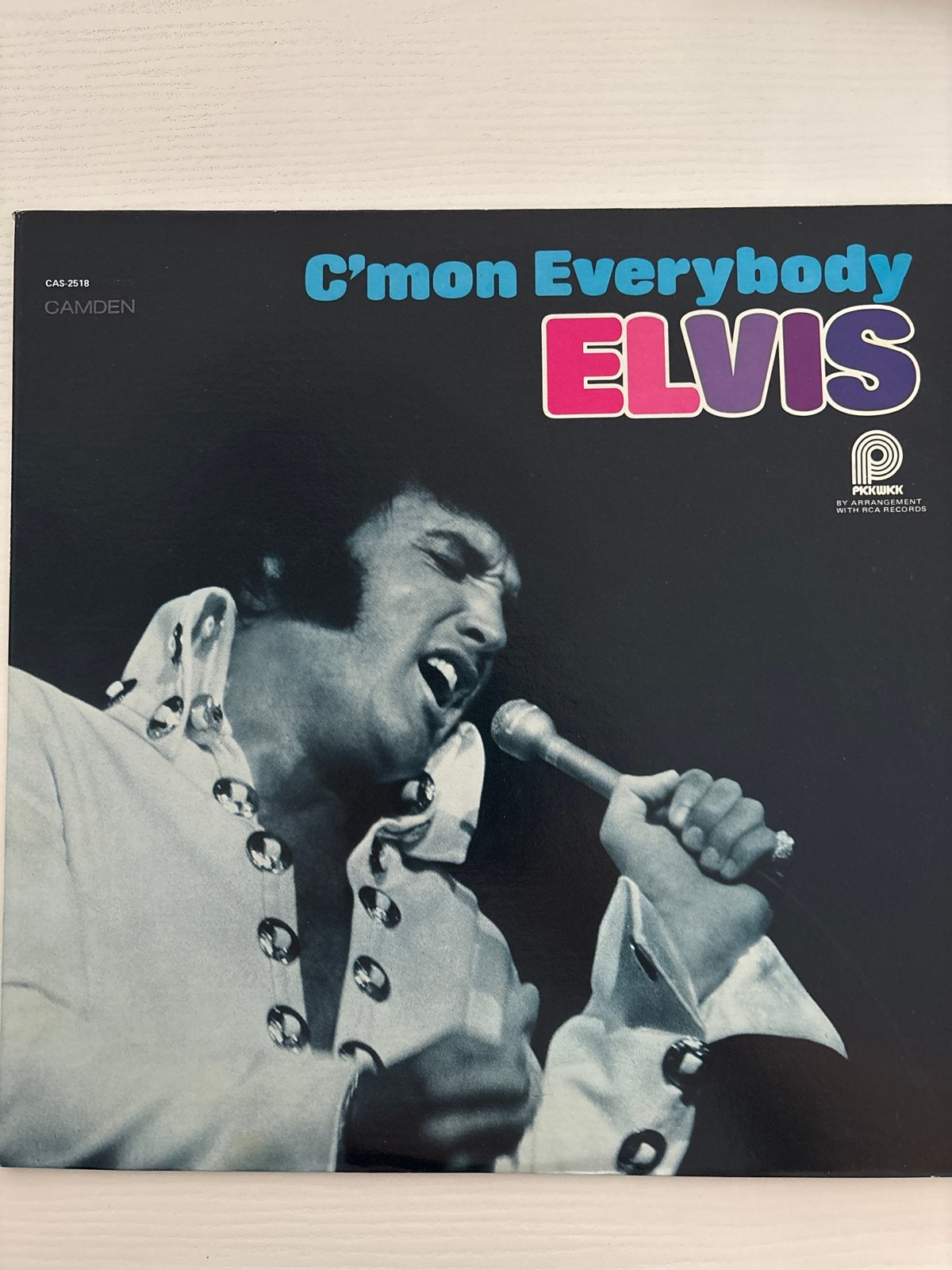 Elvis Presley - C'mon Everybody LP (1971) Mono, Ophalen of Verzenden, Zo goed als nieuw, Cd of Plaat