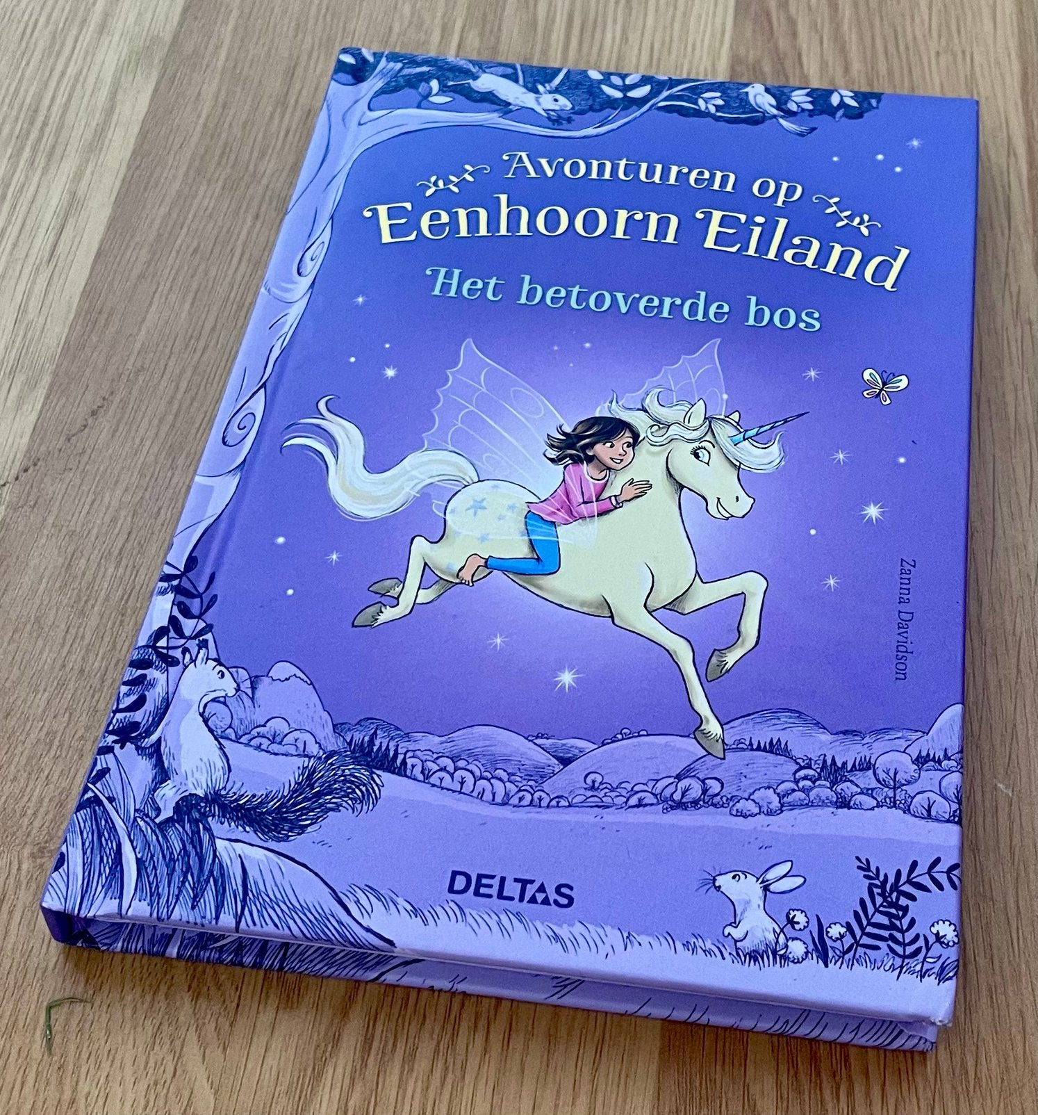 Boek zara davidson het betoverde bos goede staat, Ophalen of Verzenden, Zo goed als nieuw, Fictie algemeen