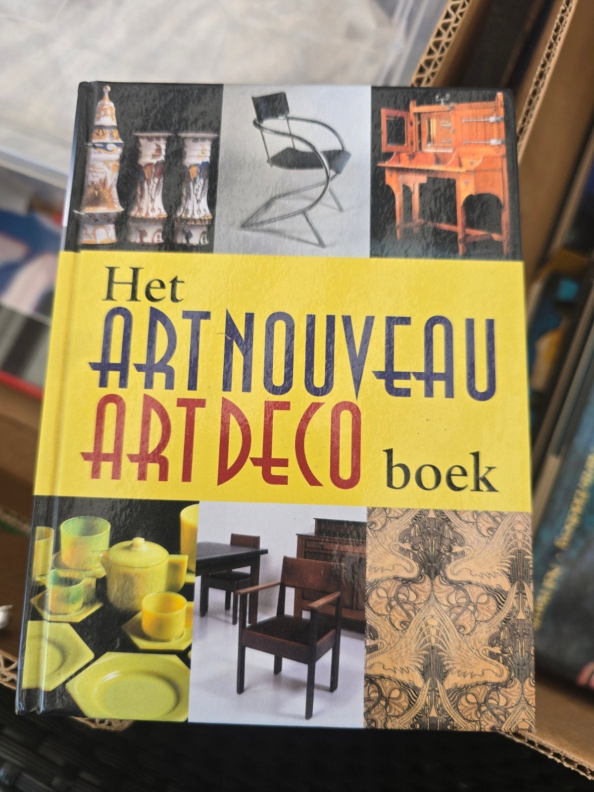 Het Art Nouveau Art Deco Boek - Waanders Uitgevers (DOOS 7), Boeken, Ophalen of Verzenden, Zo goed als nieuw, Overige onderwerpen