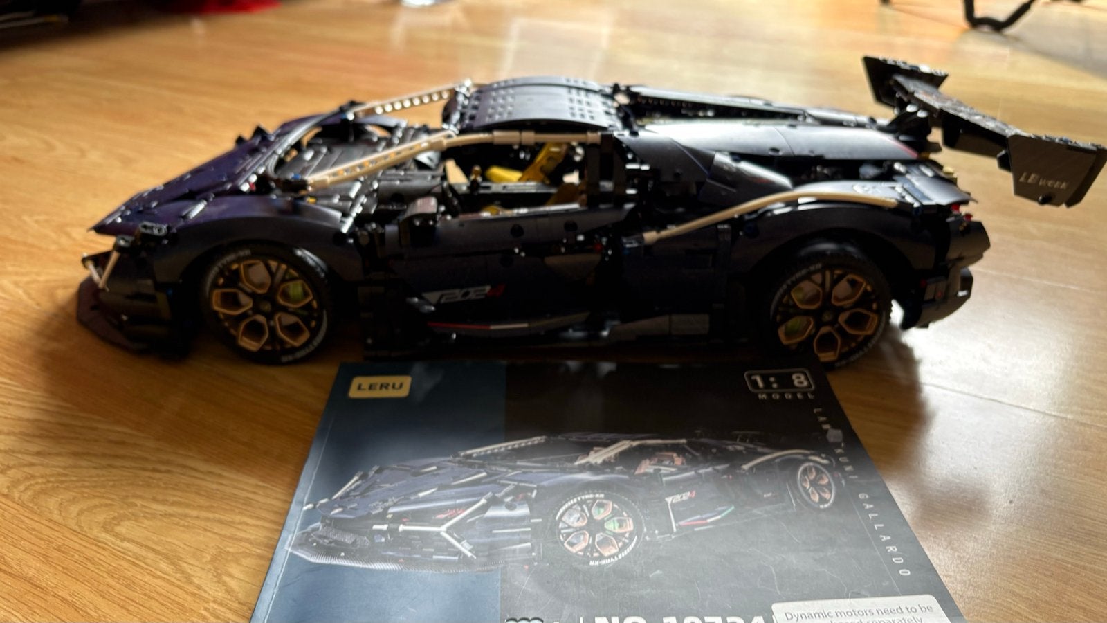 4123 stuks Limited Edition sportauto Schaal 1:8, Kinderen en Baby's, Speelgoed | Bouwstenen, Ophalen, Gebruikt, Overige merken