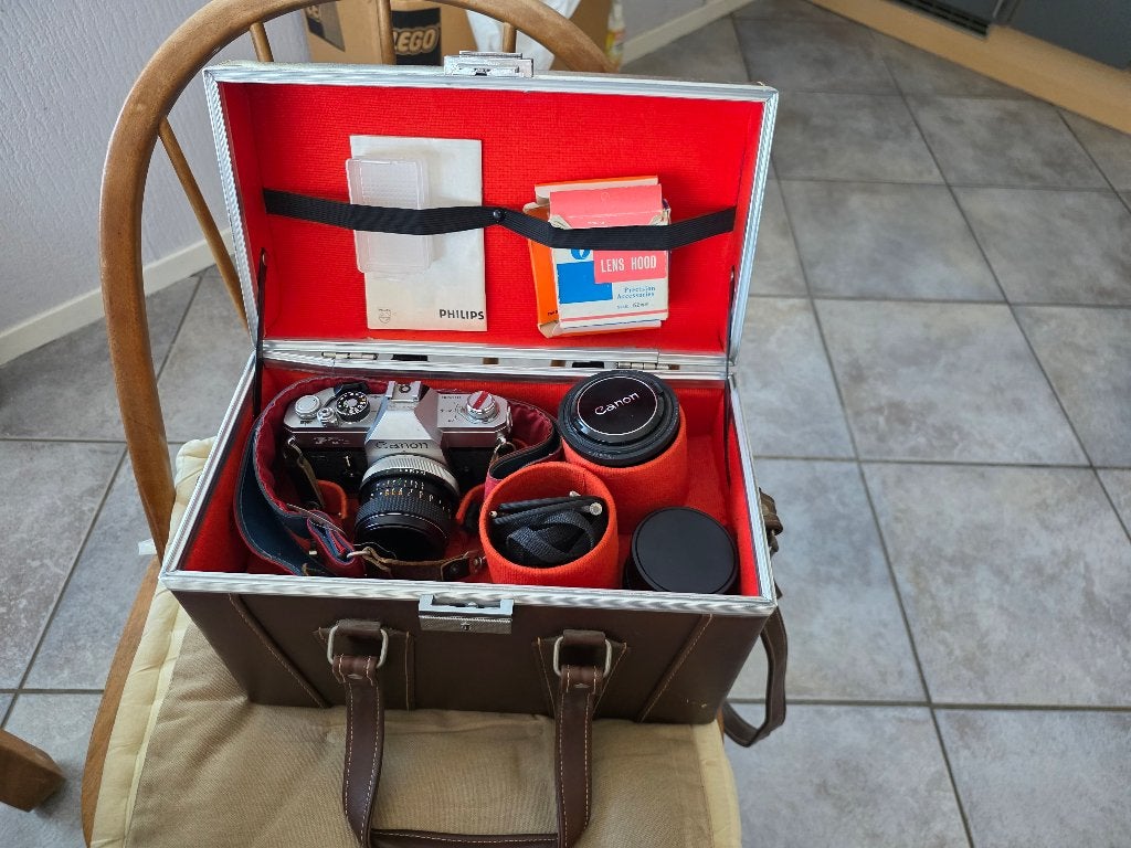 Canon FTb, Audio, Tv en Foto, Fotocamera's Analoog, Ophalen of Verzenden, Gebruikt, Spiegelreflex, Canon