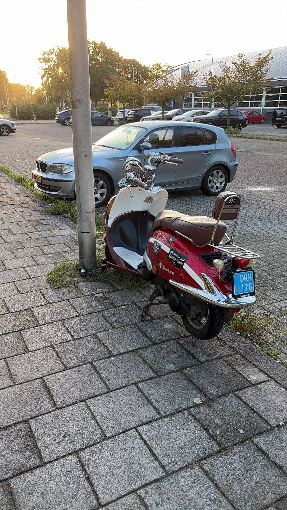 Senzo Grande Retro GT2 - schade, Fietsen en Brommers, Gebruikt, Benzine, Ophalen, Overige merken
