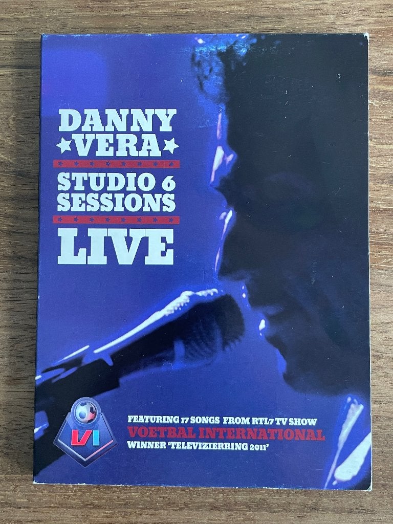 Dvd Danny Vera Live VI Studio 6 Sessions 17 Songs ZELDZAAM, Ophalen of Verzenden, Gebruikt, Pop, Overige typen