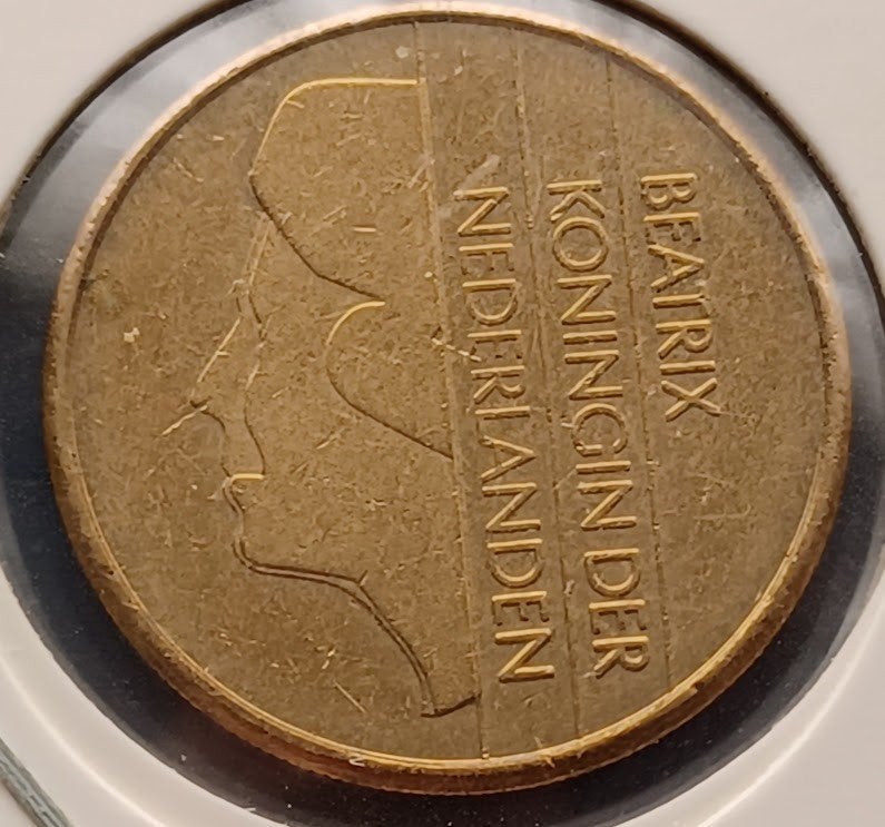 5 gulden 1989 - Beatrix, Verzenden, Koningin Beatrix, 5 gulden, Losse munt