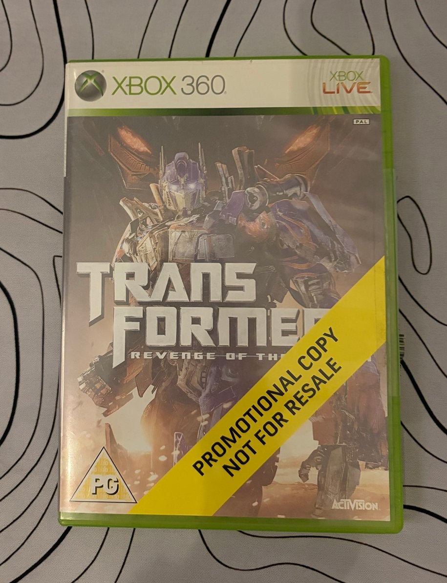 Xbox 360 Transformers: Revenge of the Fallen (Promotie), Avontuur en Actie, Gebruikt, 1 speler, Eén computer