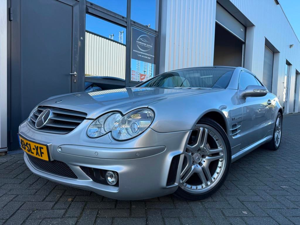 Mercedes-Benz SL-klasse 500 55 amg performance pakket sl 500, Auto's, Automaat, Achterwielaandrijving, Gebruikt, 8 cilinders
