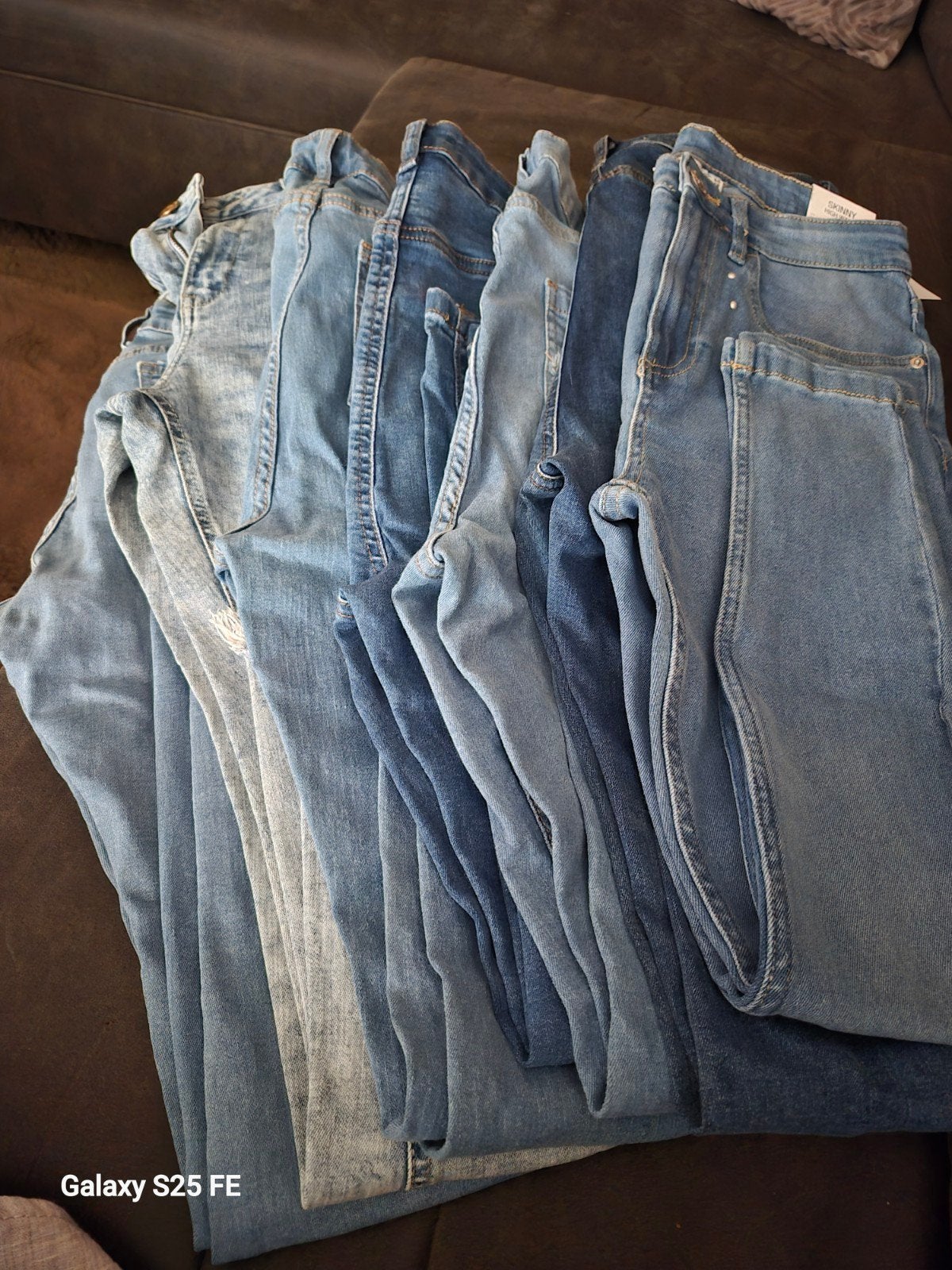 6 Zo goed als nieuwe spijkerbroeken (maat 40/42) + 2 shirts, Kleding | Dames, Spijkerbroeken en Jeans, Ophalen of Verzenden, Zo goed als nieuw