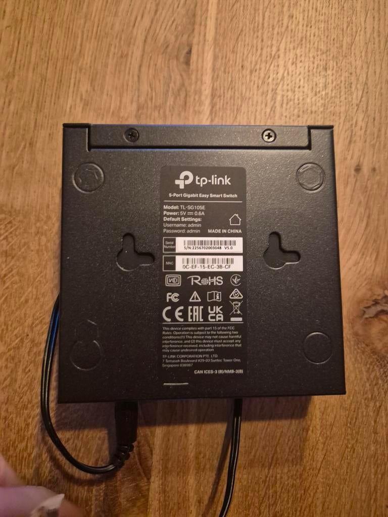 Tp link 5 port gigabit easy smart switch, Ophalen of Verzenden