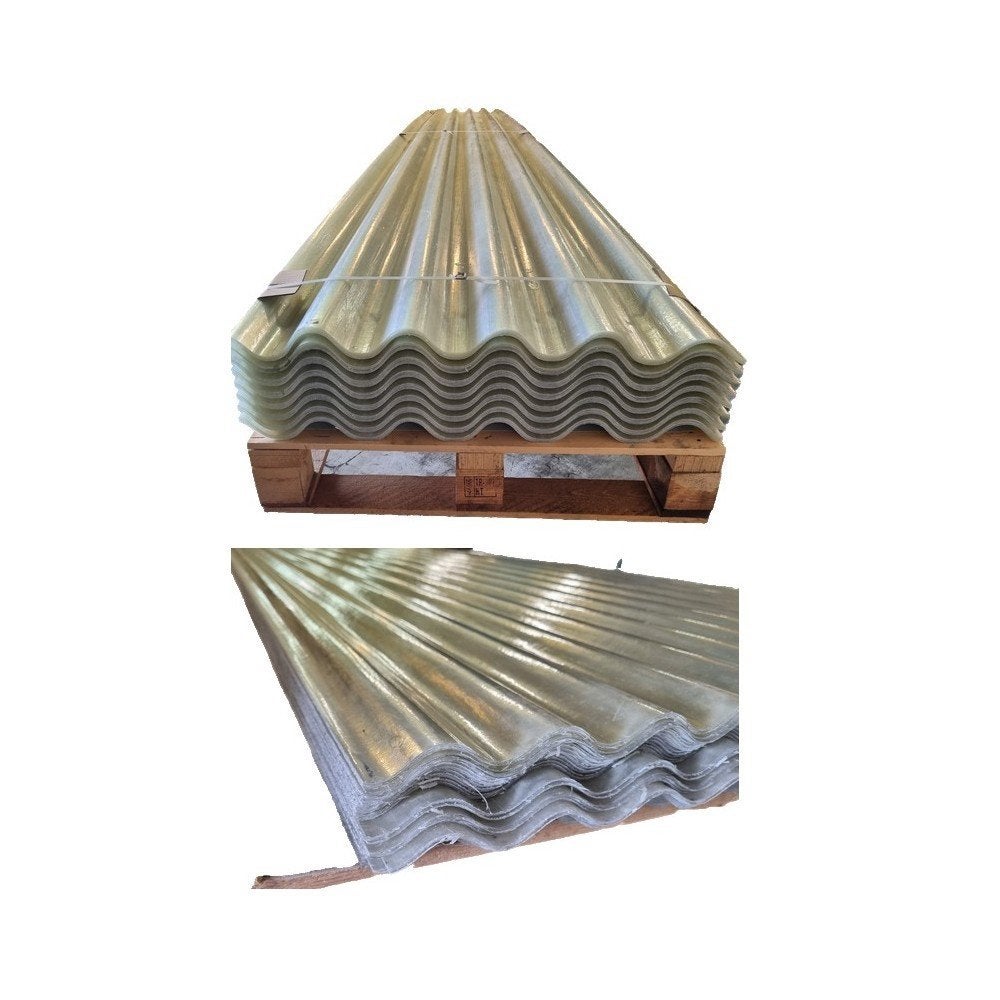 Polyester golfplaten lichtdoorlatend € 10,- per m2 incl. btw