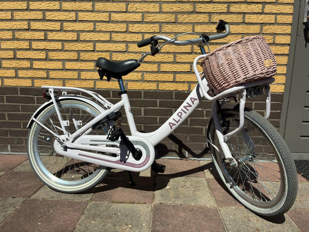 Alpina kinderfiets 20 inch, Fietsen en Brommers, Fietsen | Dames | Damesfietsen, Terugtraprem, Minder dan 47 cm, Ophalen, Overige merken