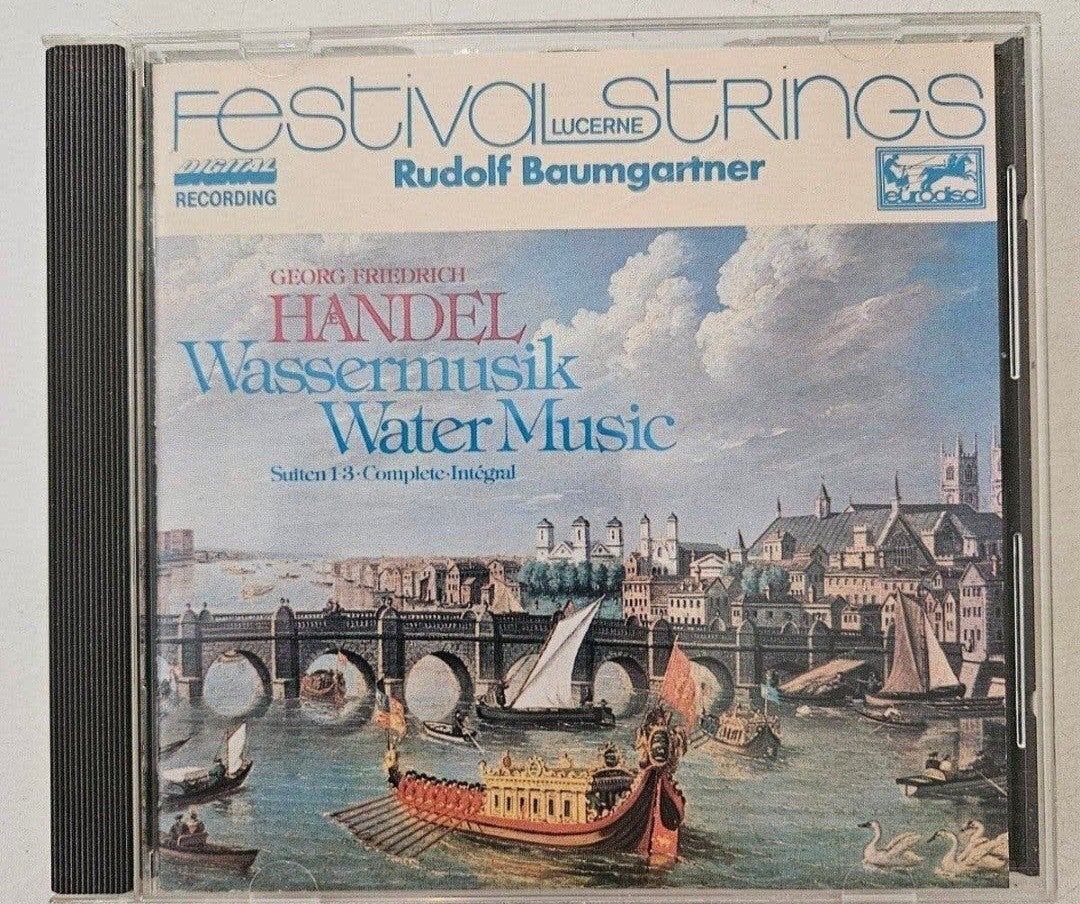 Georg Friedrich Händel – Wassermusik / Water Music (Festival, Ophalen of Verzenden, Zo goed als nieuw, Orkest of Ballet