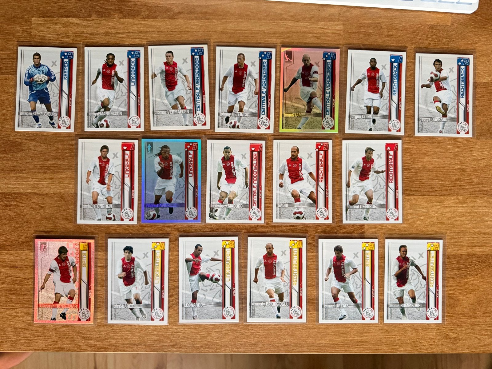 Ajax Teamset Magic Box All Stars Eredivisie 2007/2008 (19 ka, Verzamelen, Ophalen of Verzenden, Gebruikt, Ajax, Spelerskaart