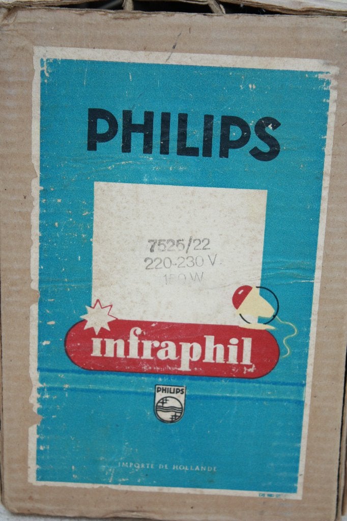 Originele Philips Infrarood Warmtelamp - Infraroodlamp, Verzamelen, Retro, Ophalen, Persoonlijke verzorging