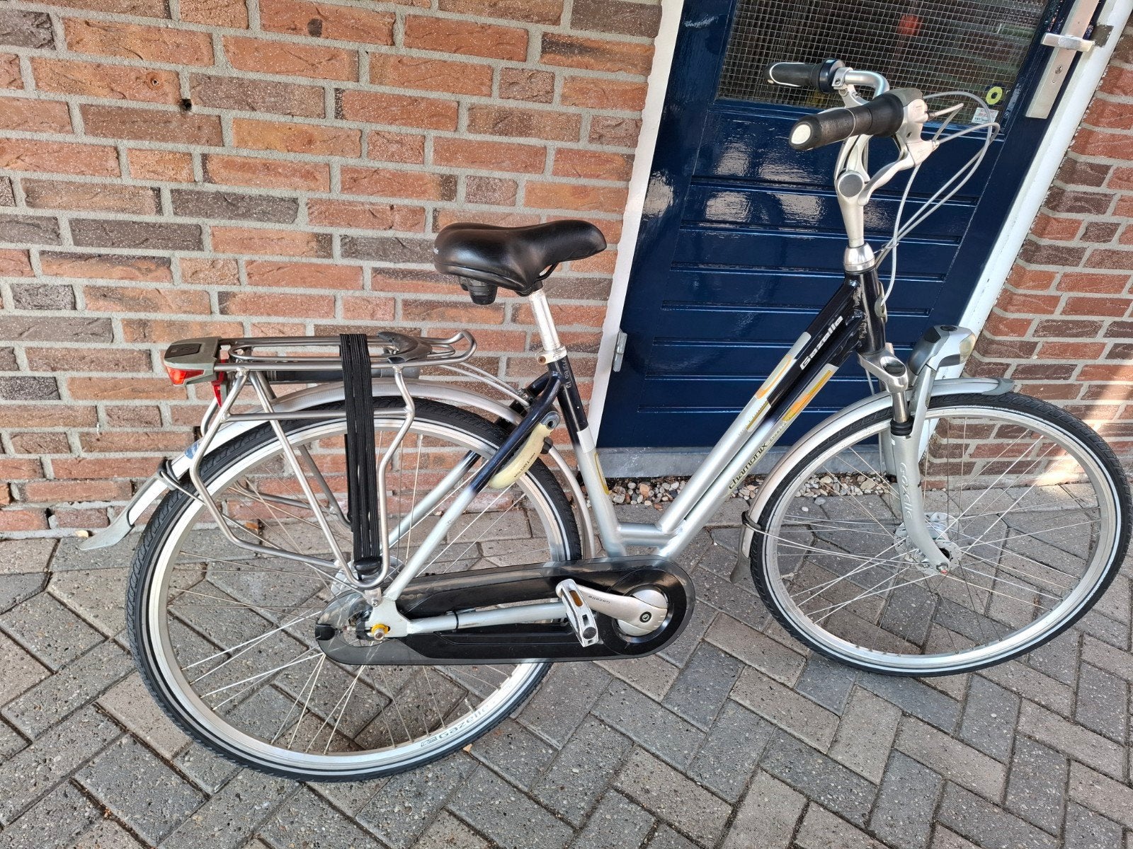 damesfiets gazelle chamonix 28 inch met 8 versnellingen, Ophalen, Gebruikt, Versnellingen, 50 tot 53 cm