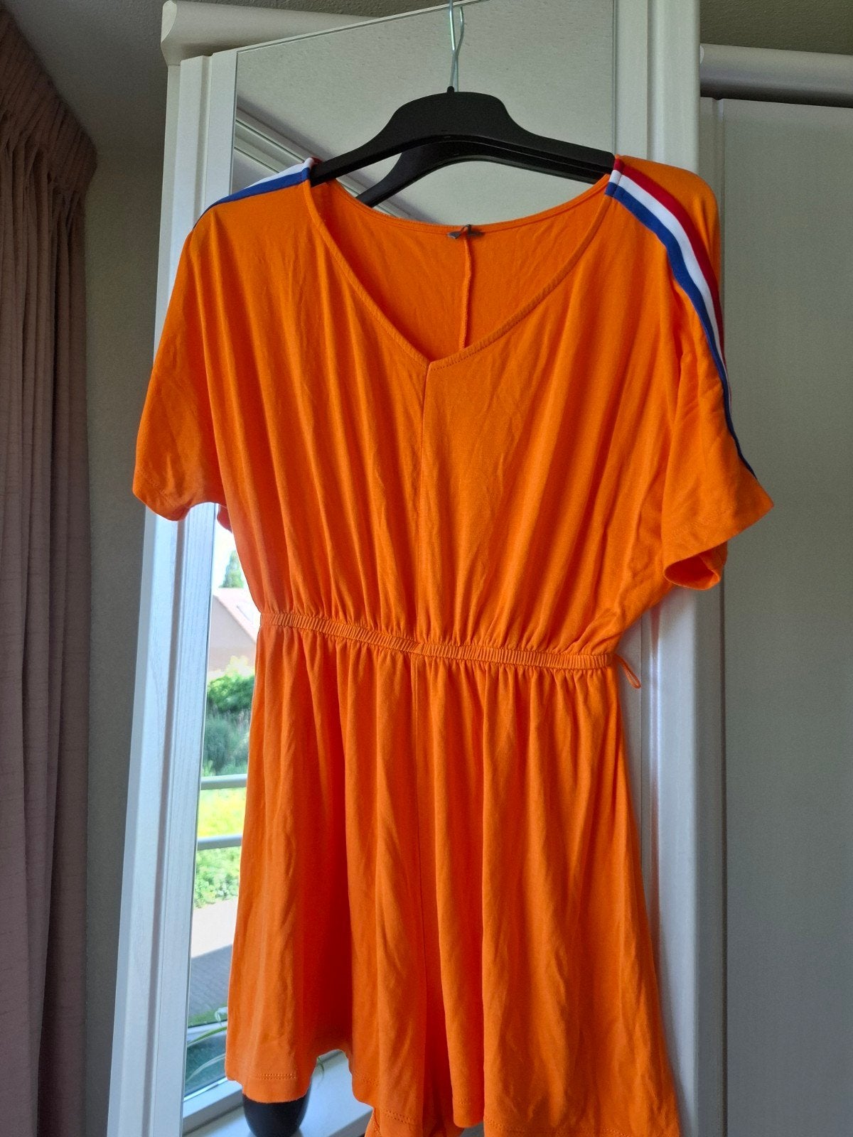 Pak oranje met korte broek maat 38 zeeman viscose 2 euro, Maat 38/40 (M), Zeeman, Oranje, Ophalen of Verzenden