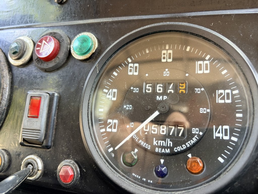 Land Rover 88 (bj 1975), Auto's, 4 cilinders, 58 pk, Bedrijf, Geïmporteerd