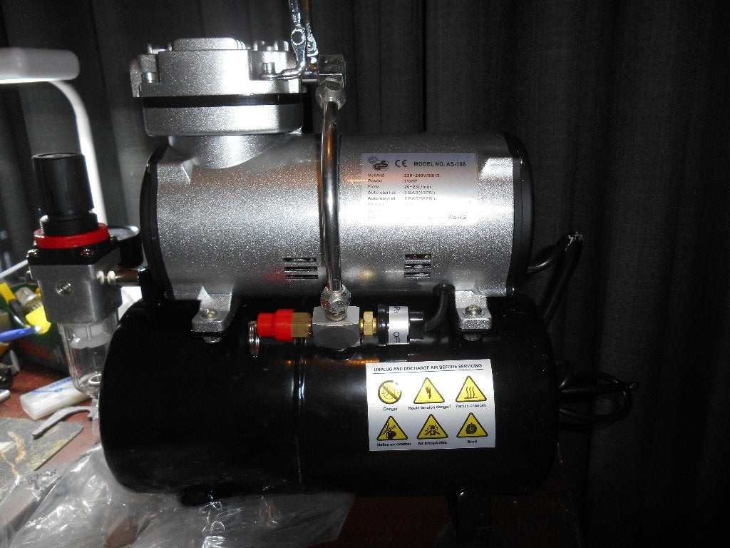 airbrush set nieuw, Ophalen of Verzenden, Nieuw, Airbrush en Toebehoren