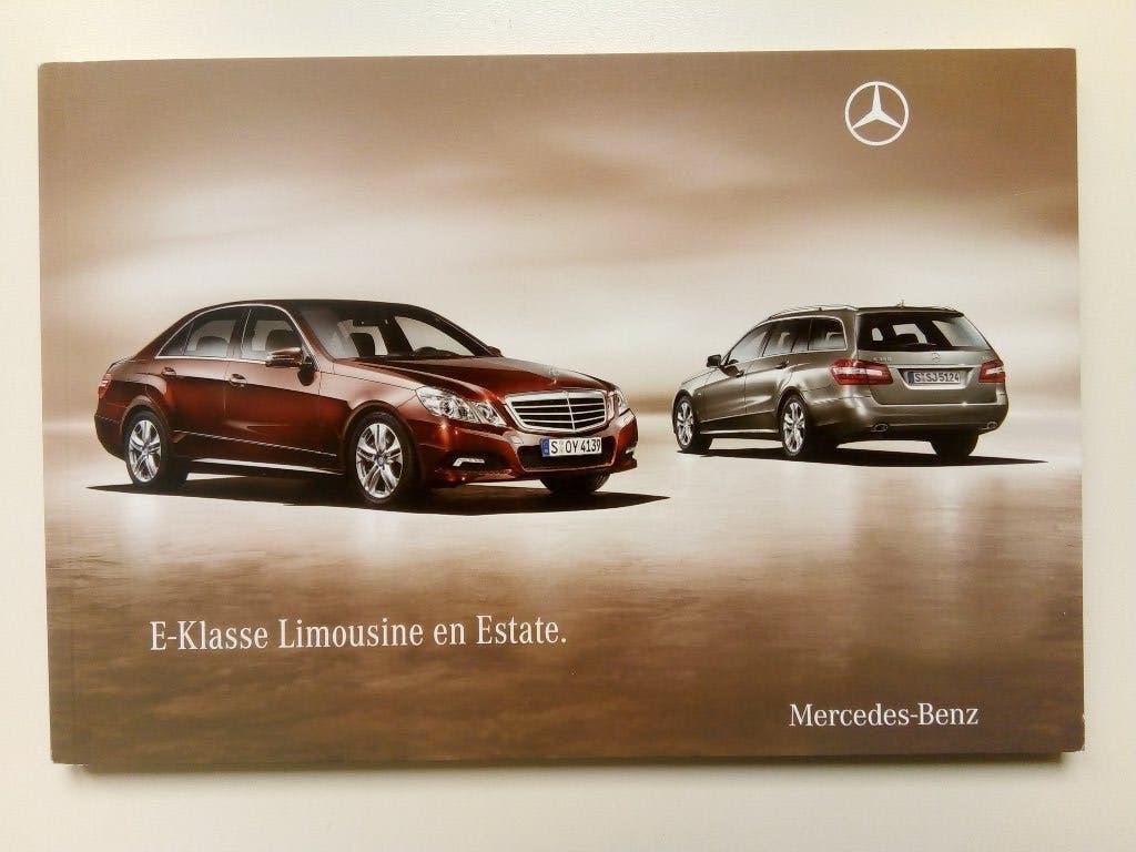 Mercedes-Benz E-klasse W212 brochure 2009, Verzenden, Nieuw, Mercedes, Mercedes-Benz