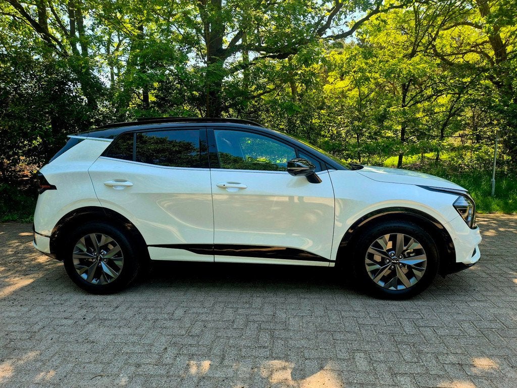 Kia Sportage 1.6 T-GDi Hybrid GT-PlusLine . Panodak .vol opt, Auto's, Automaat, Gebruikt, Zwart, 4 cilinders