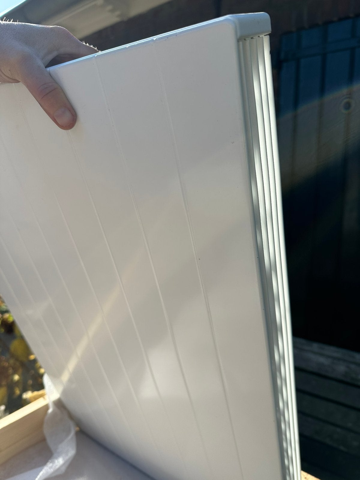 3x radiator 60cmx40cm inclusief sentimo, Ophalen, Zo goed als nieuw, Eenpersoons, 70 cm of minder