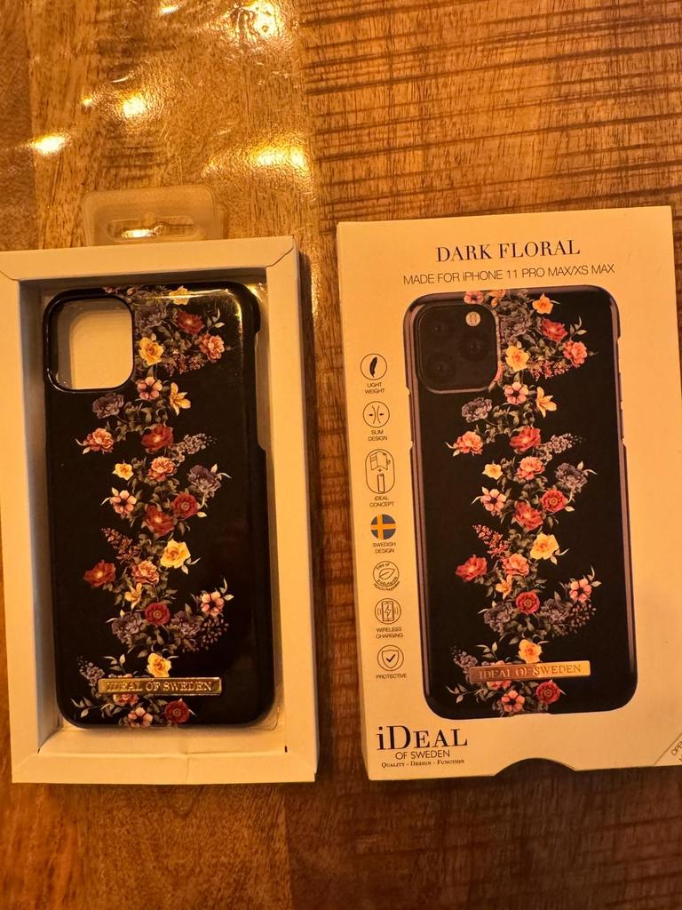 iDeal of Sweden iPhone 11 Pro Max Hoesje Dark Floral, Telecommunicatie, Mobiele telefoons | Hoesjes en Frontjes | Apple iPhone