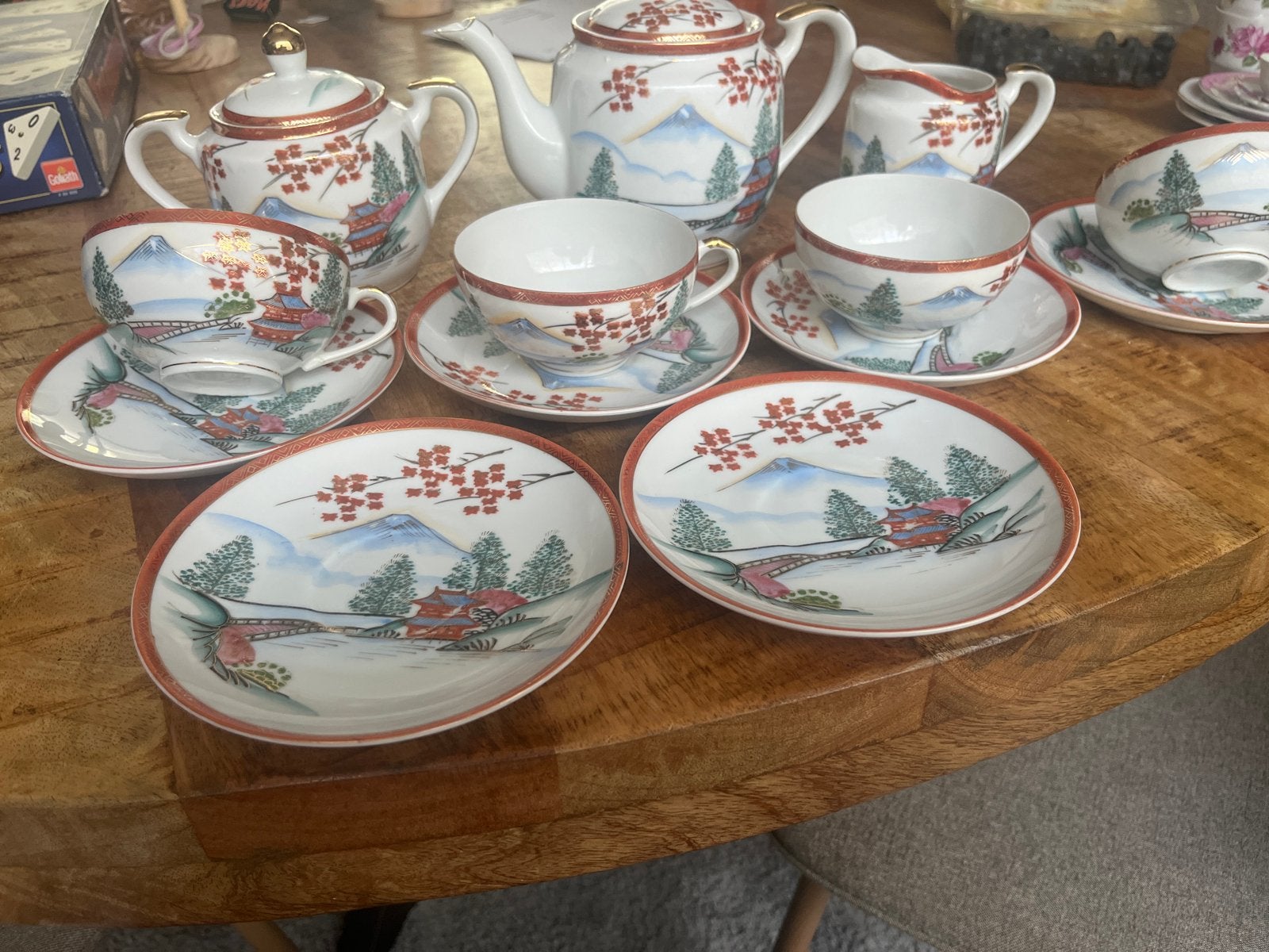 Kutani China servies set, Made in Japan, Ophalen of Verzenden