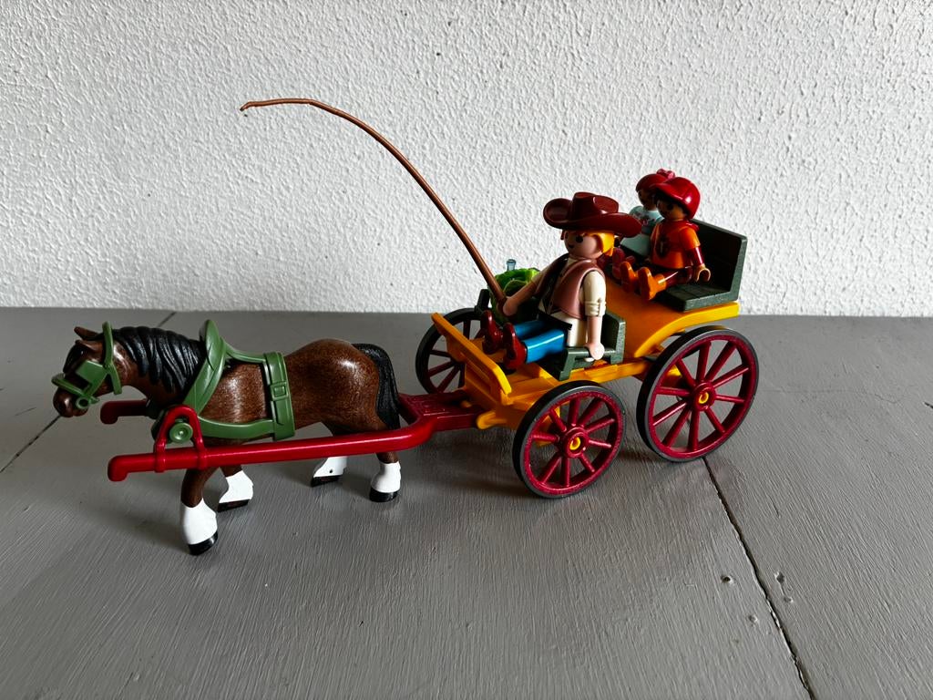 Playmobil country paard & kar, Ophalen, Zo goed als nieuw, Complete set