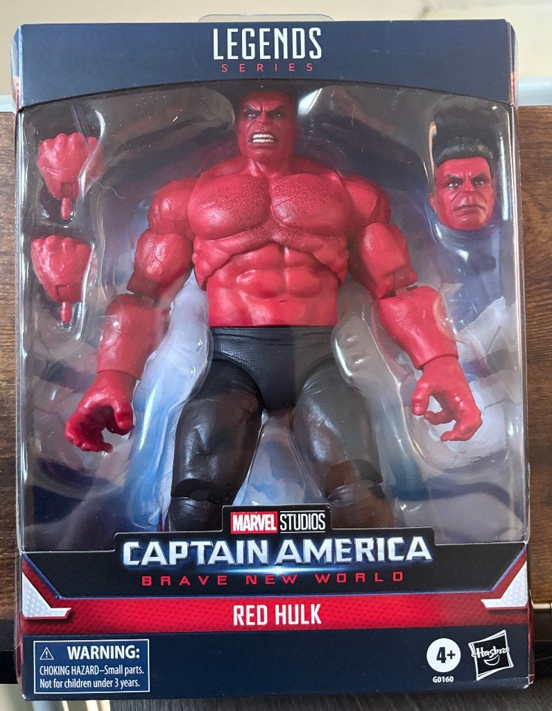 Marvel Legends - Captain America: Brave New World - Red Hulk, Ophalen of Verzenden, Nieuw