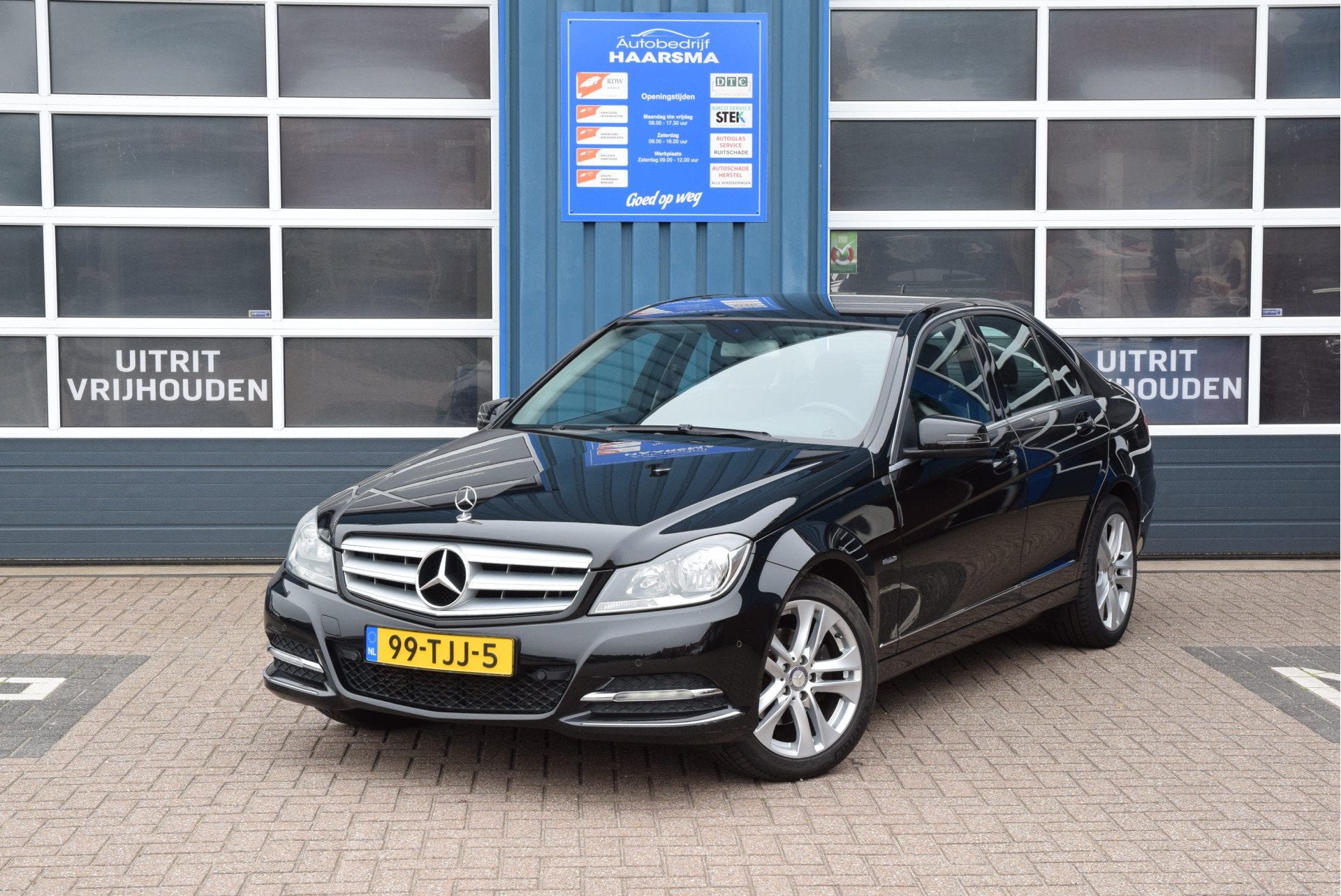 Mercedes-Benz C-Klasse 220 CDI Business Class Avantgarde Tre, Auto's, Automaat, Euro 5, Achterwielaandrijving, Zwart