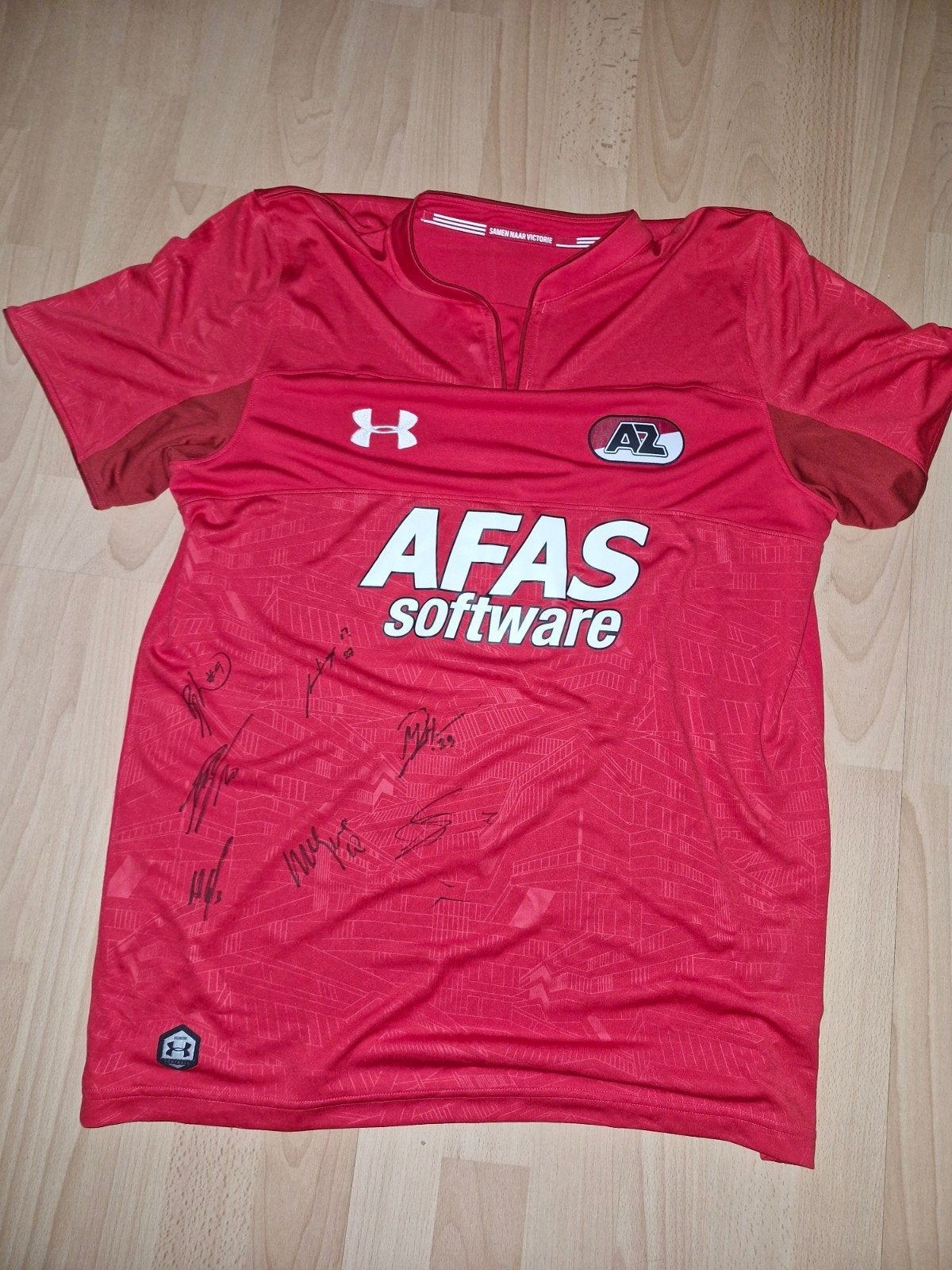 AZ handtekeningen shirt, Ophalen, Under Armour, Maat 56/58 (XL), Zo goed als nieuw
