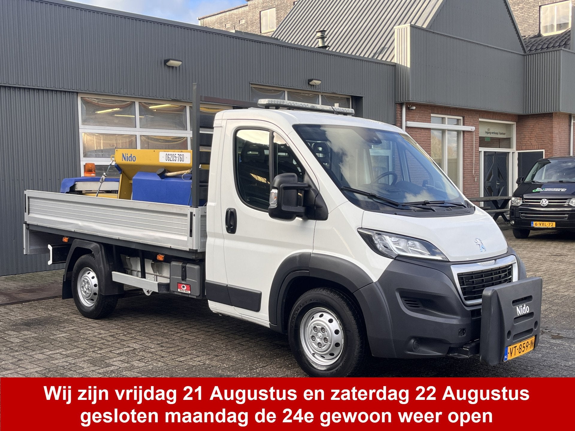 Peugeot Boxer 2.2 HDI Winterdienst Zoutstrooier Nido Open la, Voorwielaandrijving, Euro 5, Gebruikt, Zwart