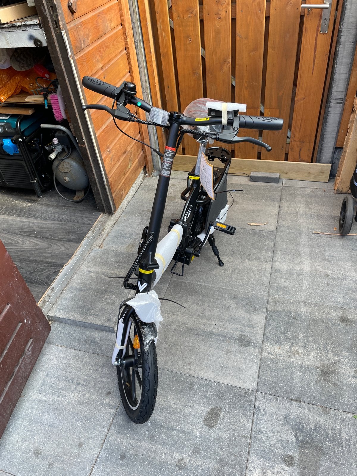 Nieuwe AVDL opvouwbare elektrische fiets, Nieuw, Minder dan 47 cm, 30 tot 50 km per accu, Ophalen