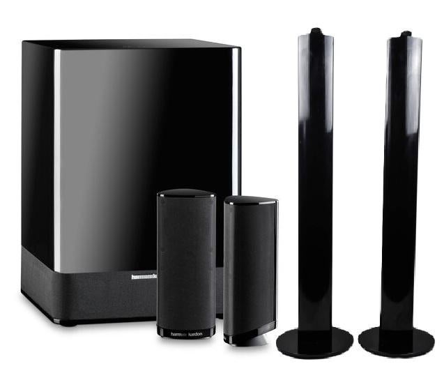 Harman Kardon HKTS11 luidsprekers systeem, Zo goed als nieuw, 120 watt of meer, Front, Rear of Stereo speakers, Ophalen