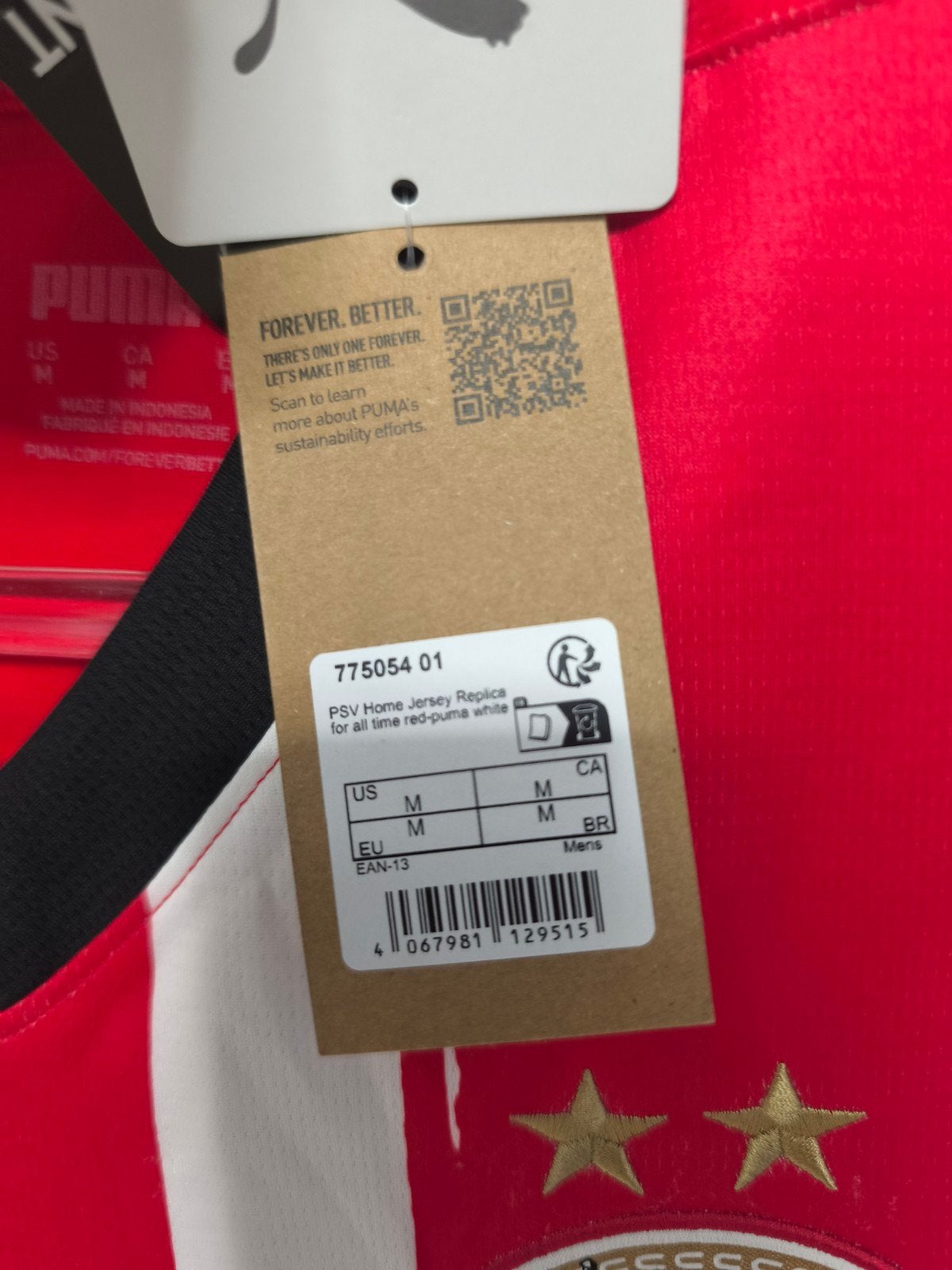 psv shirt 2024/2025 Puma nieuw maat m, Ophalen of Verzenden, Nieuw, PSV, Shirt
