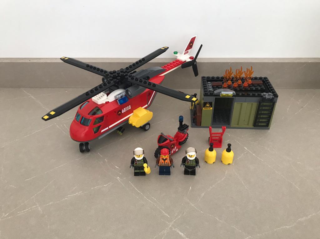 Lego city set 60108, City, Lego, Ophalen of Verzenden, Zo goed als nieuw