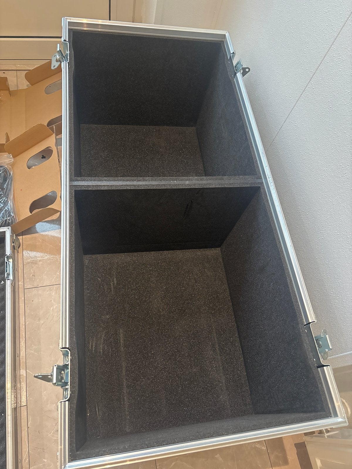 ProFlite Flightcase met 2 compartimenten als nieuw !!, Ophalen of Verzenden, Gebruikt, Overige instrumenten, Flightcase