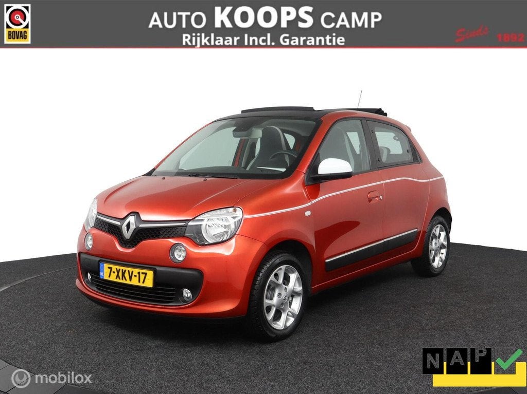 Renault Twingo 1.0 SCe Dynamique | Elek.Vouwdak | Clima | Cr, Auto's, Renault, Euro 6, 840 kg, 4 stoelen, Origineel Nederlands