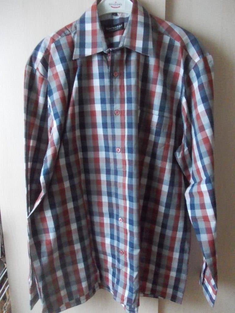 Mooie herenblouse in maat 39 van Northwest., Ophalen, Northwest, Blauw, Halswijdte 39/40 (M)