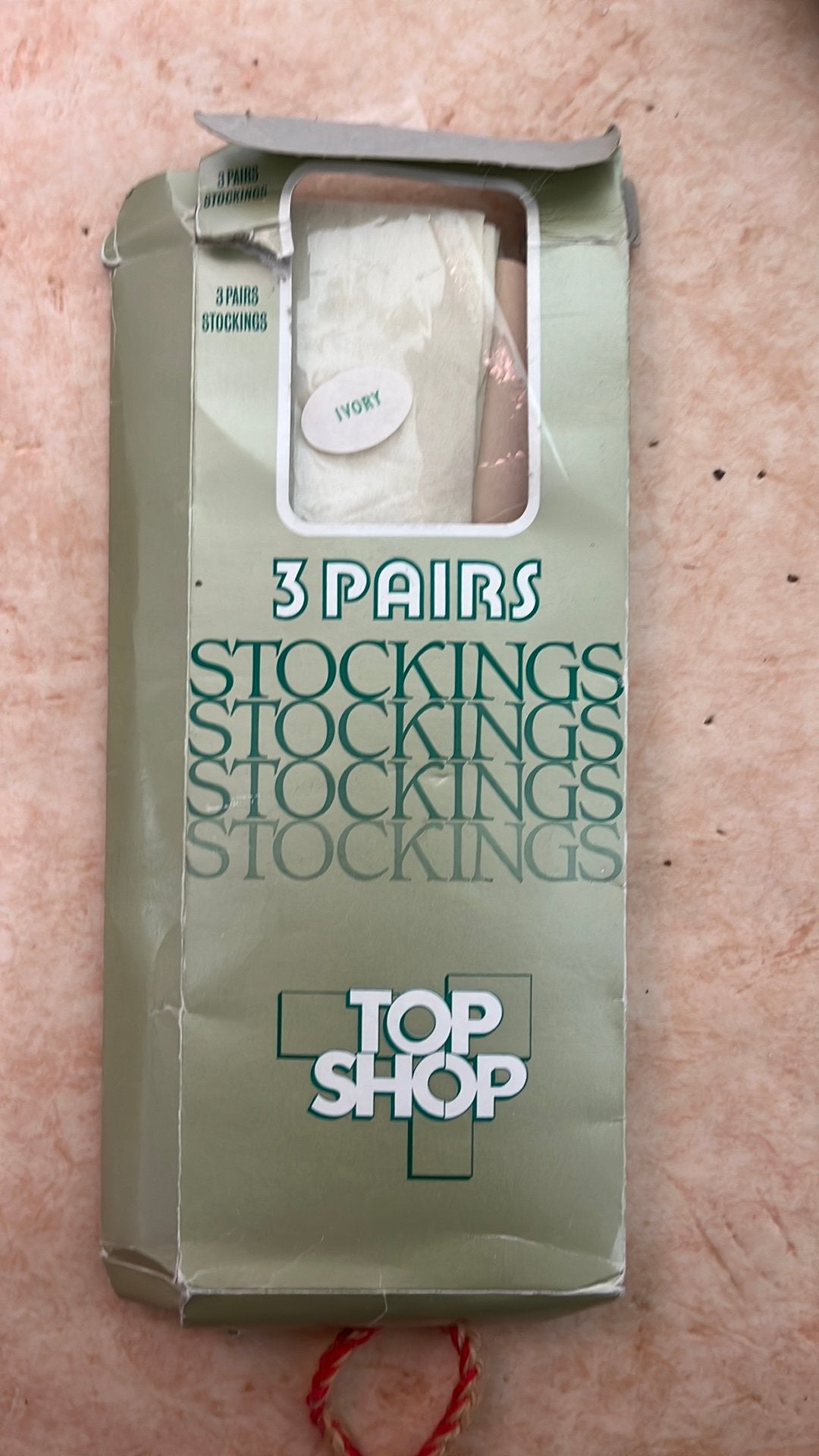 Kousen, jarretelkousen, stockings Ivory 2 paar, Ophalen of Verzenden, Zo goed als nieuw