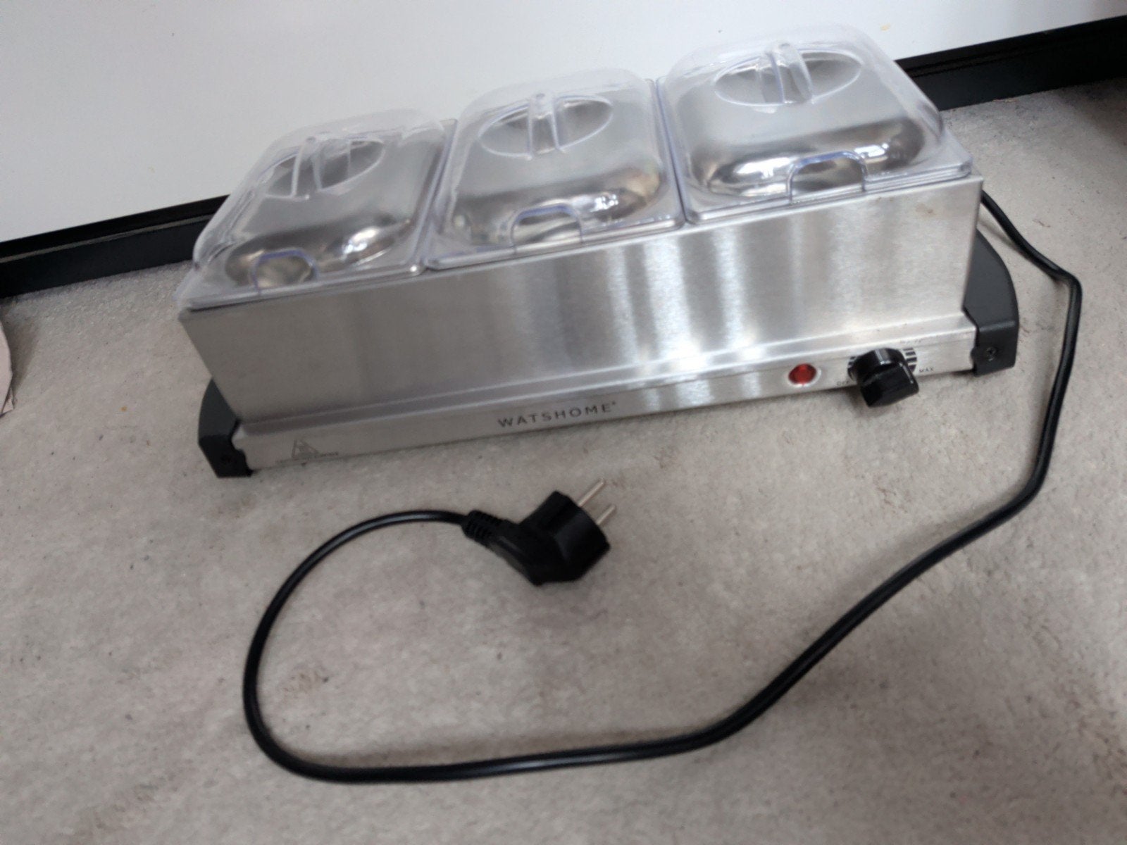2 stuks Watshome buffet warmer, Ophalen, Gebruikt