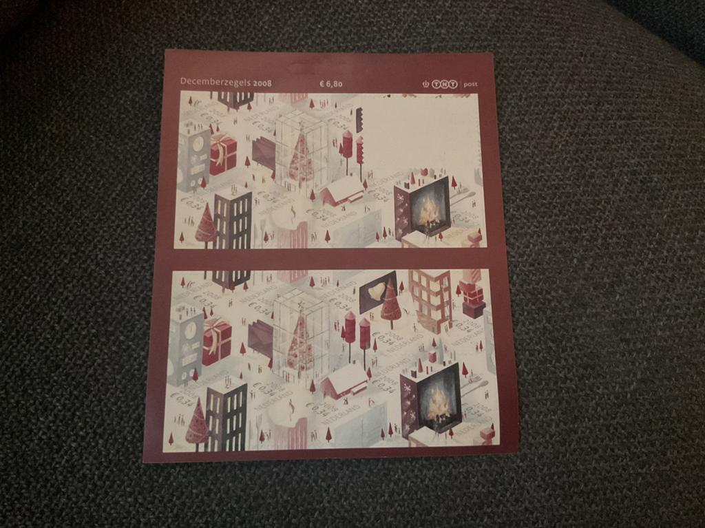 Postzegels Kerstzegels, 2008, Ophalen of Verzenden