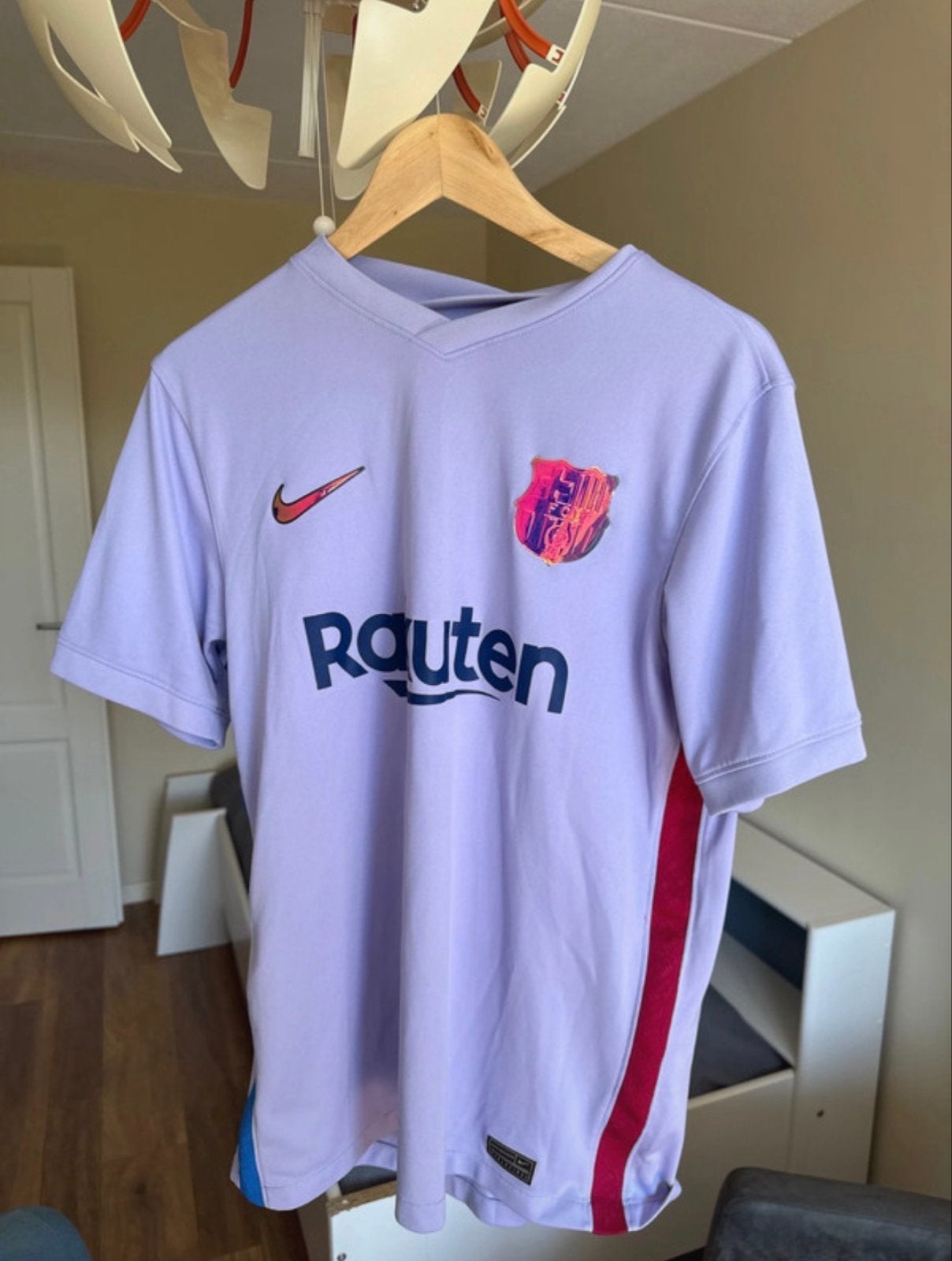 Origineel Barcelona Shirt Maat M, Ophalen, Zo goed als nieuw, Maat 48/50 (M), Paars